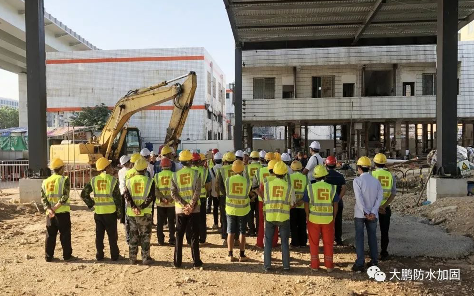 廣州市白雲區新科加油站頂升工程