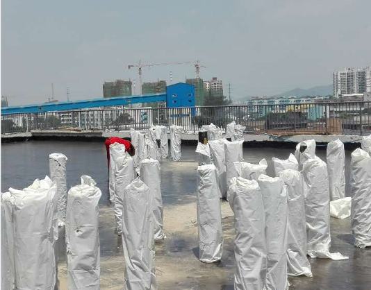 廣州麥芽廠房屋麵防水工程