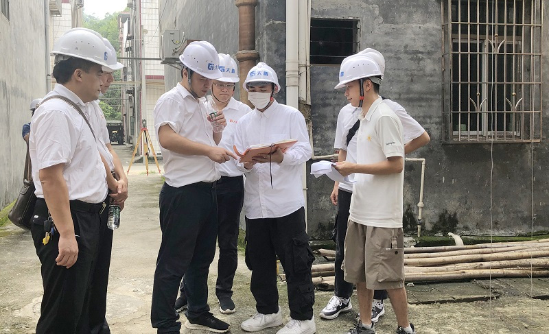 清遠市英德民房加固頂升糾偏工程