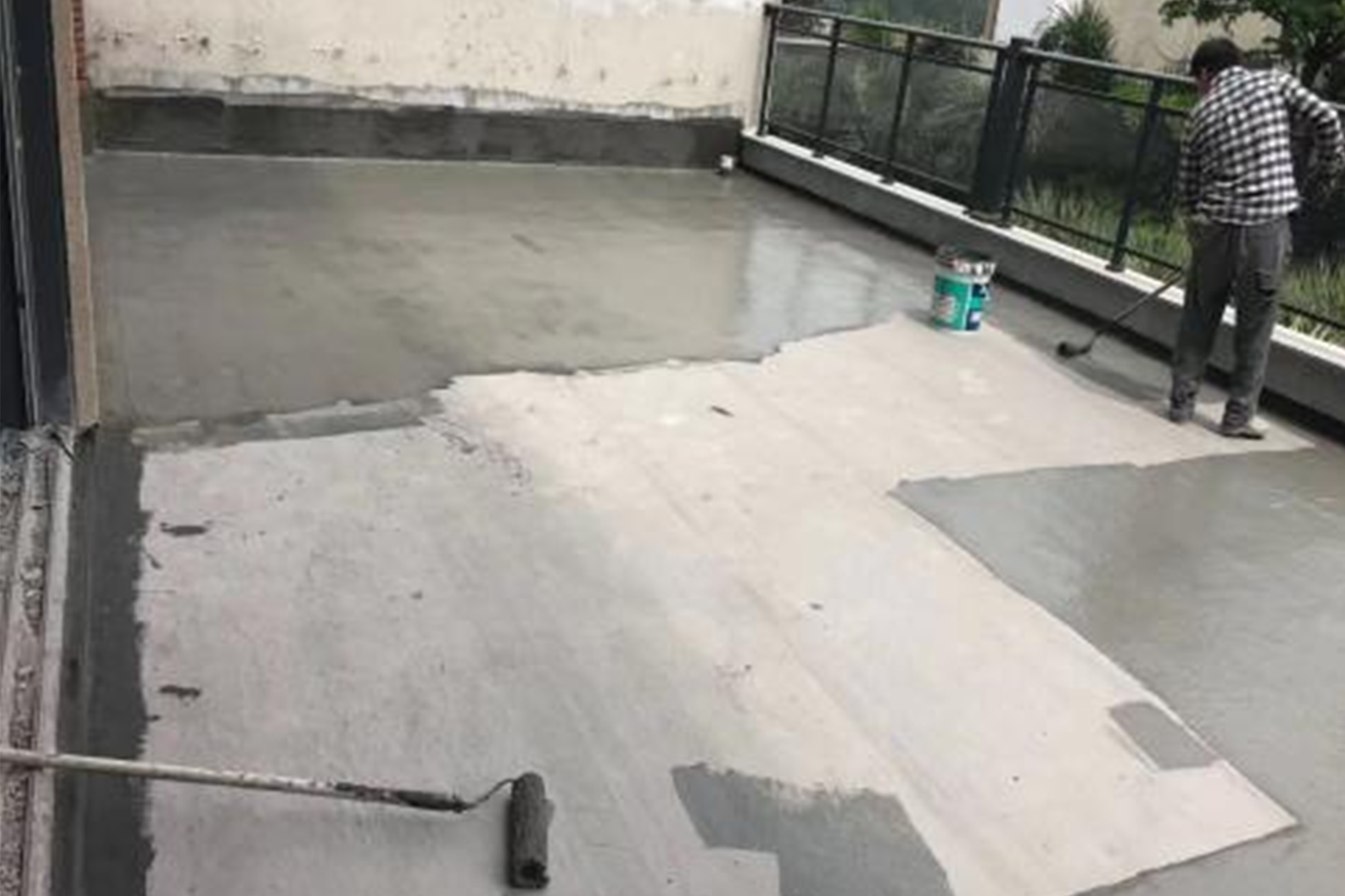 頤和山莊B2區博雅三街C21棟別墅防水工程