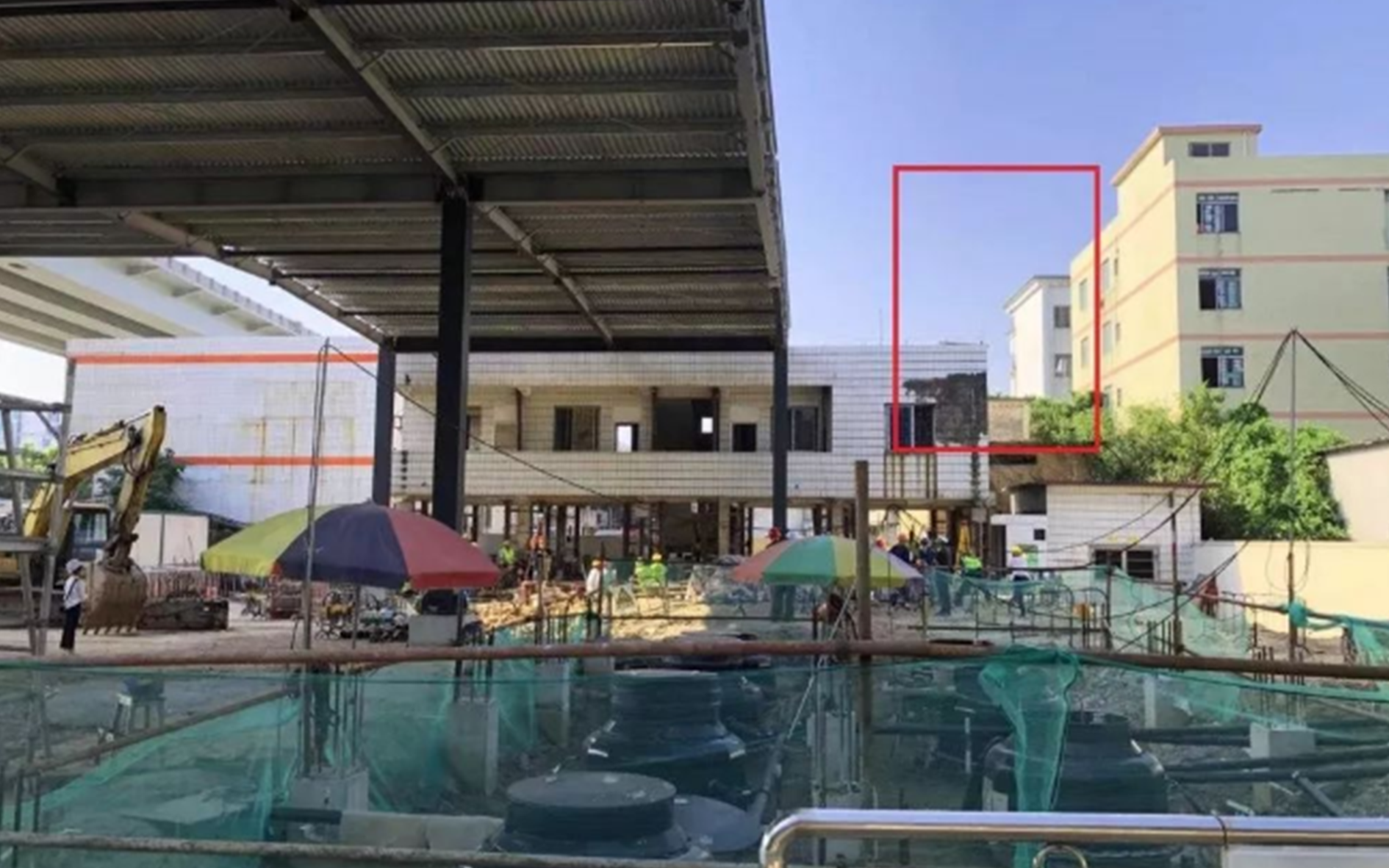 廣州市白雲區新科加油站頂升工程