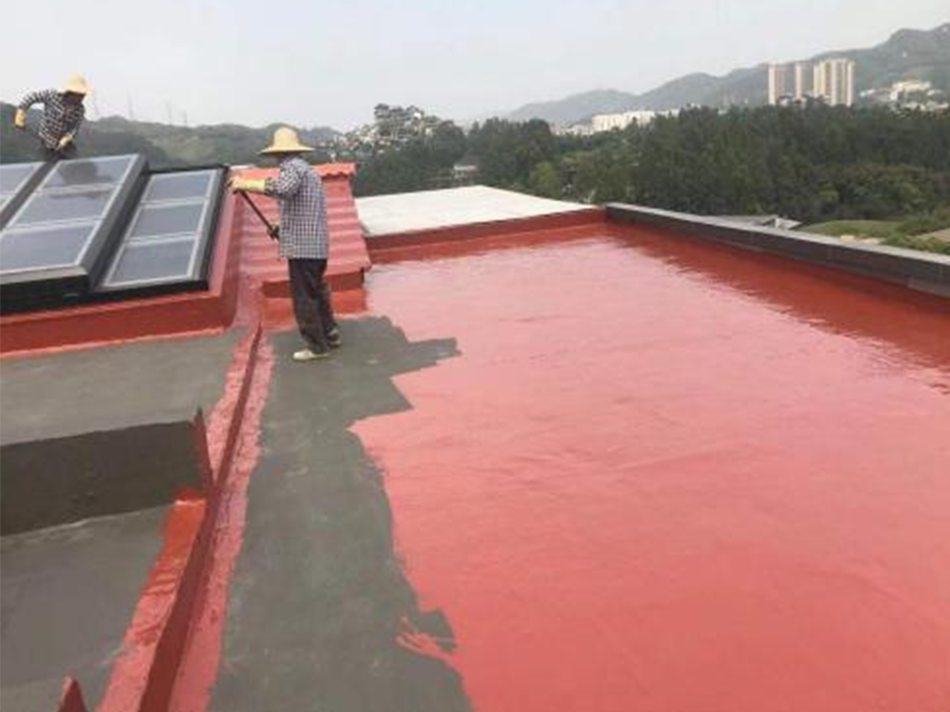 頤和山莊B2區博雅三街C21棟別墅防水工程