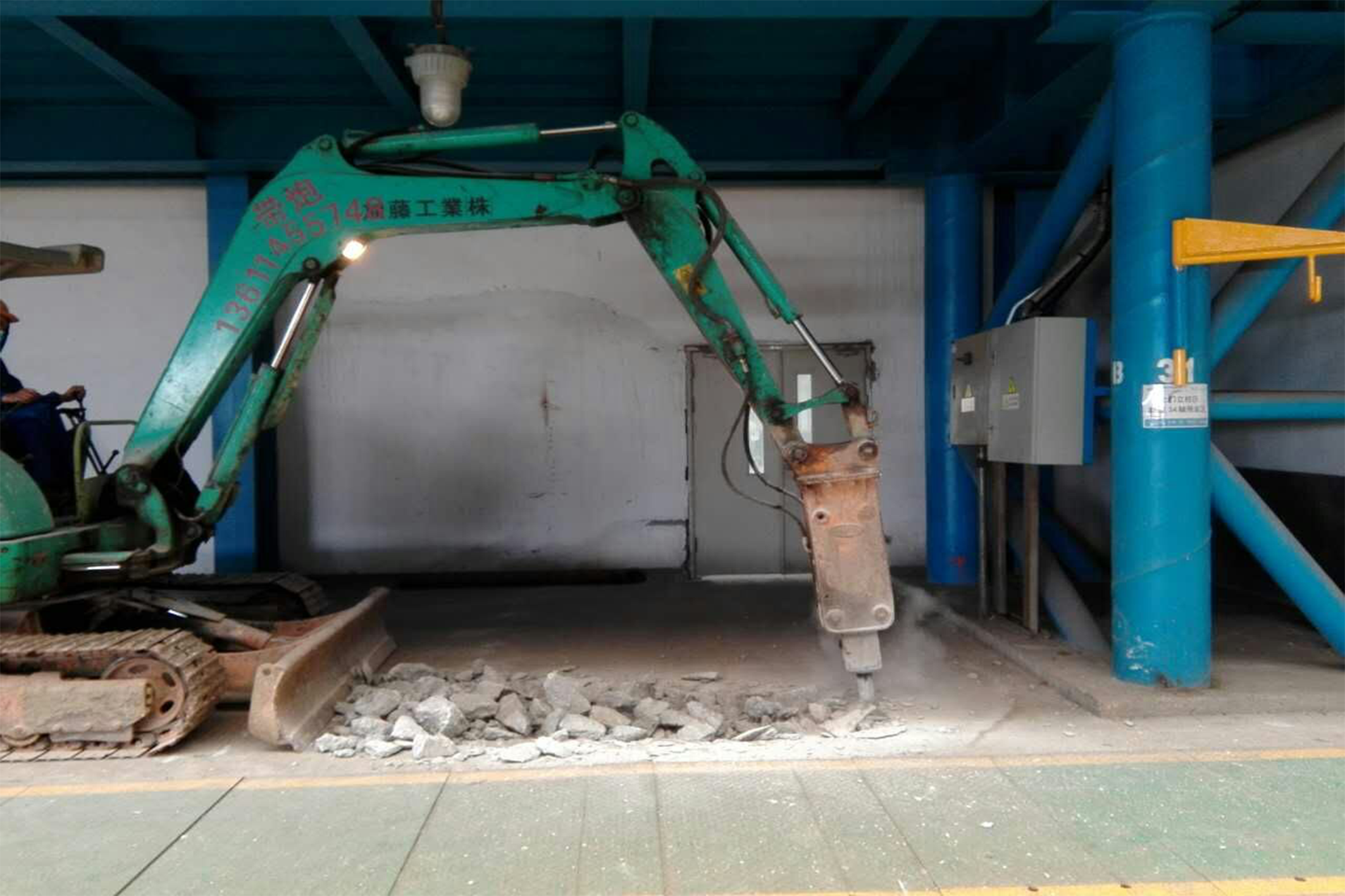 廣州中柴廠區試驗車間基礎加固工程